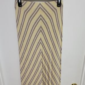 Striped Maxi Skirt